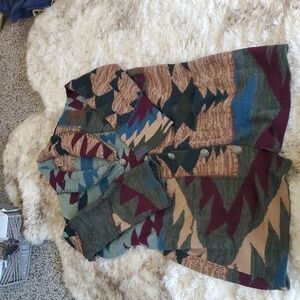 Double D Ranch Western Sweater Coat